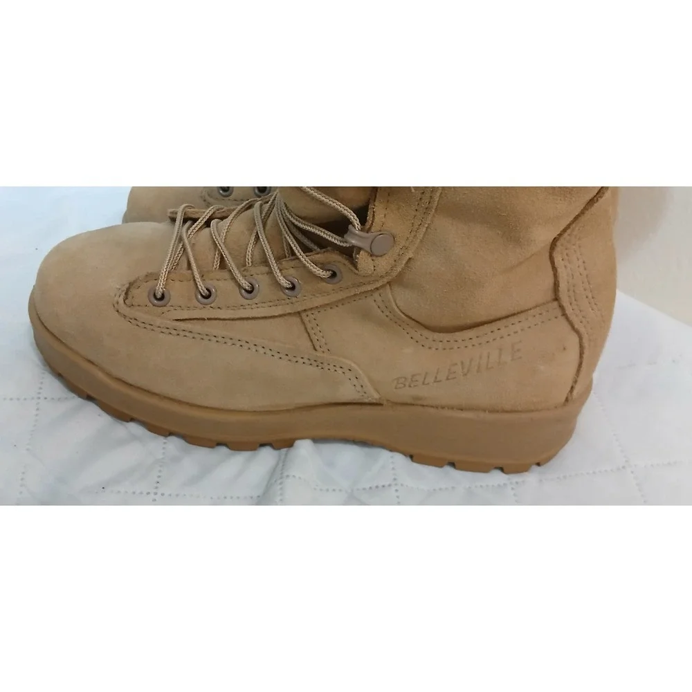 Belleville‎ 775ST Steel Toe Desert Tan GoreTex Combat Military Boots 7.5 No Box